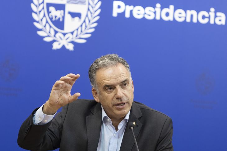 El presidente Yamandú Orsi anunció las medidas en conferencia de prensa. El presidente Yamandú Orsi anunció las medidas en conferencia de prensa.