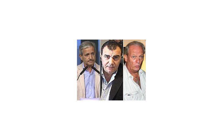 Andrés Ibarra, Norberto Di Próspero y Andrés Rodríguez