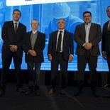 El empresario Alejandro Ruibal fue el principal orador en el Día de la Construcción.