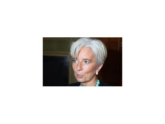 Christine Lagarde, directora del FMI.