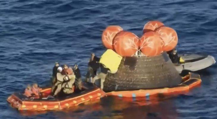 Artemis II amerizó exitosamente el pasado viernes. Artemis II amerizó exitosamente el pasado viernes.