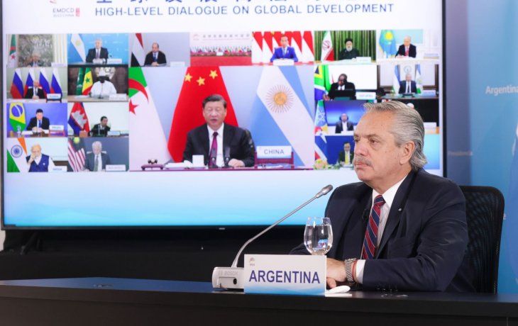BRICS. El presidente Alberto Fernández recibió en Casa de Gobierno al canciller de India.