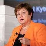 Kristalina Georgieva se refirió a los riesgos de una eventual burbuja financiera. Kristalina Georgieva se refirió a los riesgos de una eventual burbuja financiera.