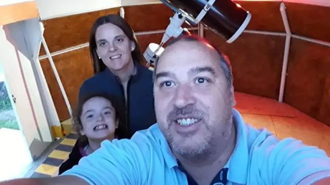 El astrónomo Denis Martínez, radicado en la localidad rionegrina de Las Grutas, fue reconocido por la NASA