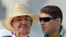 El líder retirado Raúl Castro, hermano de Fidel, junto a su nieto Raúl Guillermo.