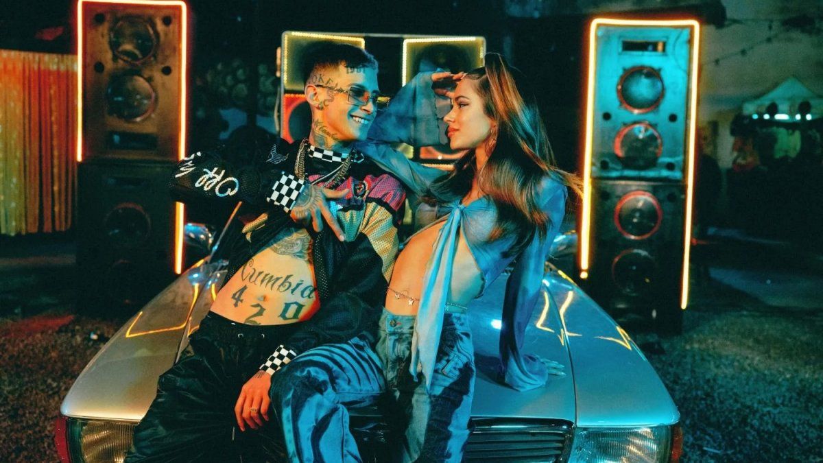 Tini and L-Gante presented their new song, “Bar”