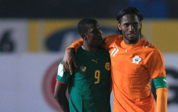 Samuel Etoo&nbsp; (Camerún) y Didier Drogba (Costa de Marfil), quienes se mostraron en contra de la propuesta de los médicos franceses.