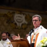 Jorge García Cuerva ofició una misa en recuerdo del papa Francisco. Jorge García Cuerva ofició una misa en recuerdo del papa Francisco.