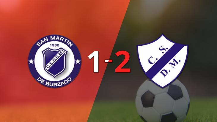 San Martín Burzaco no logró superar la firmeza de Dep. Merlo y cayó 2 a 1