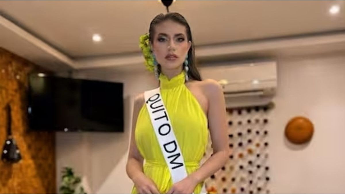 Shock for the dead of María Lorena Argüello, the candidate for Miss Universe of Ecuador