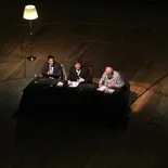Adrián Ravier, Javier Milei y Juan Carlos de Pablo en su “Clase Magistral” sobre J.M.Keynes Adrián Ravier, Javier Milei y Juan Carlos de Pablo en su “Clase Magistral” sobre J.M.Keynes
