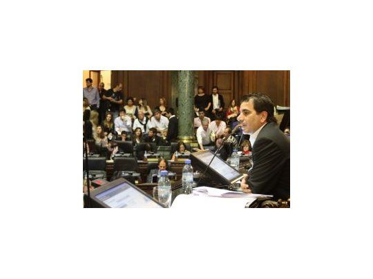 El titular de la Legislatura porteña, Cristian Ritondo.