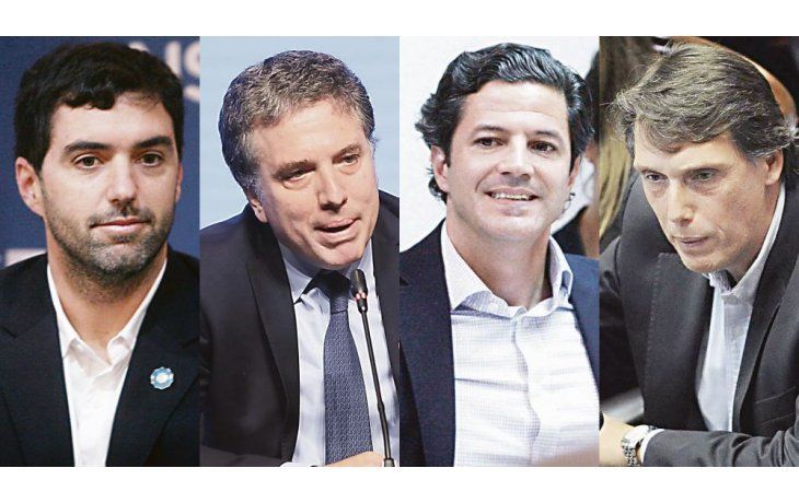 ámbito.com | Emilio Basavilbaso, Nicolás Dujovne, Luciano Laspina y Pablo Kosiner.
