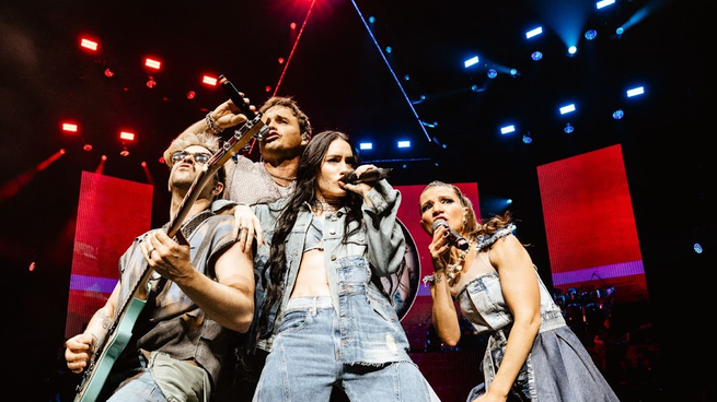 The Erreway phenomenon follows are its shows in the Movistar after its overwhelming international tour