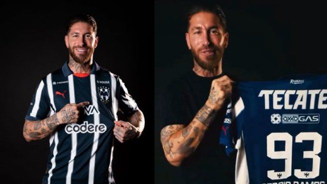 Sergio Ramos fue presentado en Monterrey y será rival de River en el Mundial de Clubes