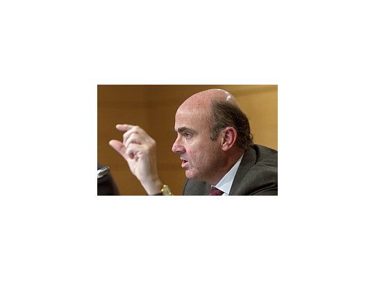 El ministro de Economía español, Luis de Guindos