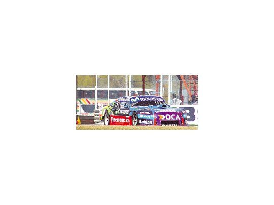 Christian Ledesma en acción, el pasado 13 de setiembre, en el autódromo de Termas de Río Hondo, en Santiago del Estero.
