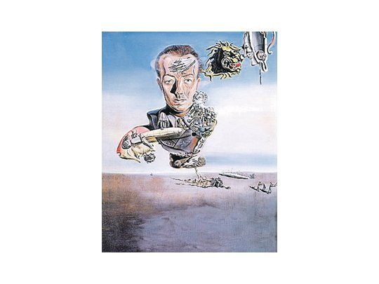 «El retrato de Paul Eluard» que batió el récord mundial para Dalí en una subasta, al venderse por 21,7 millones de dólares.