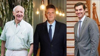Roberto Lavagna, Sergio Massa, Juan Manuel Urtubey.