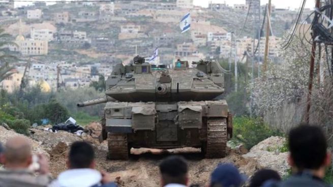 Un tanque de Israel. (Imagen de archivo)