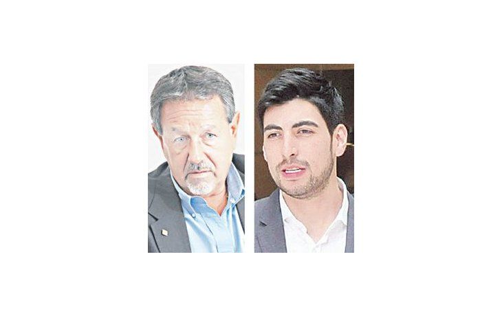 Alberto Roberti y Facundo Moyano