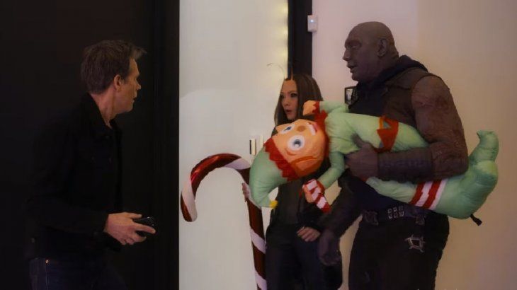 Kevin Bacon in Guardians of the Galaxy: Holiday Special.