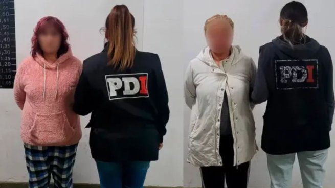 Las enfermeras detenidas acusadas de sedar bebés en Rosario.