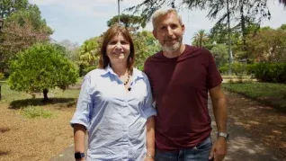 Patricia Bullrich y Rogelio Frigerio.