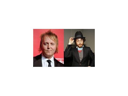 James McCartney y Sean Lennon