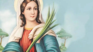 Santa Lucía&nbsp;patrona de los pobres, los ciegos, los niños enfermos y la ciudad de Venecia.