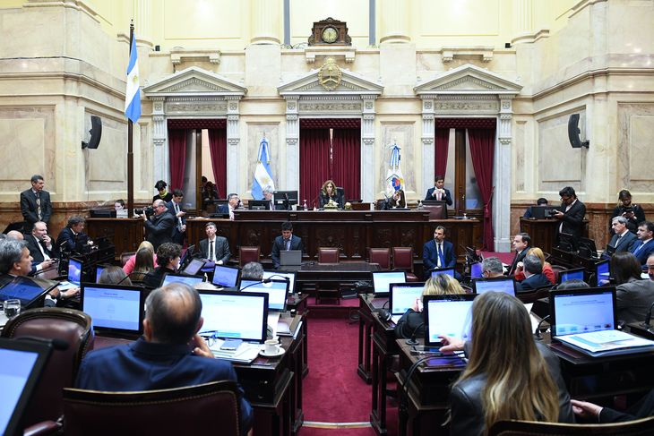 El Senado debate la ampliación de la Corte Suprema, el 22 de septiembre del 2022. 