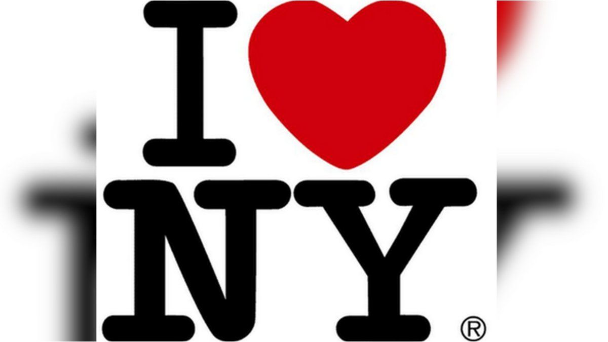 Nueva York cambió su típico logo de I Love NY