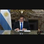 El mensaje grabado por Javier Milei será emitido por cadena nacional.