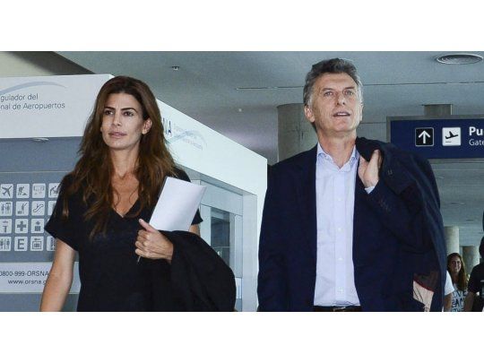Juliana Awada y Mauricio Macri. (Foto de archivo)