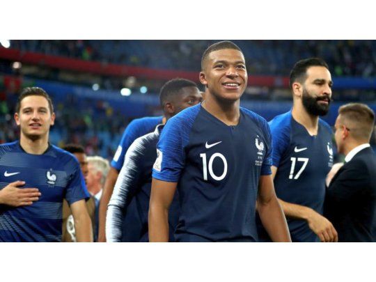 Francia ya tiene su camiseta de campeón en Rusia 2018.