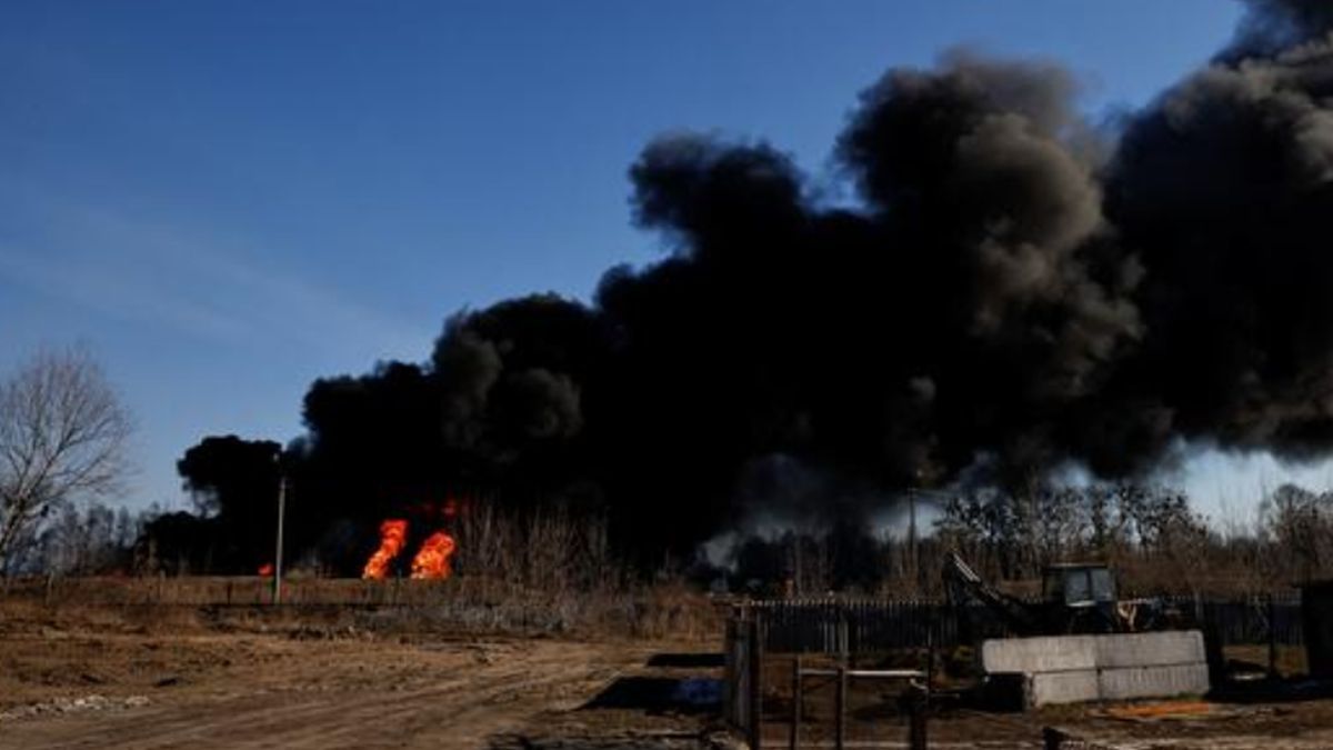 Russia destroyed a stockpile of weapons supplied by the US and Europe