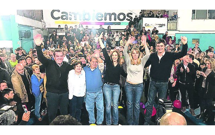 ámbito.com | Jefa. María Eugenia Vidal fue la última en subir al escenario. Destacó el rol de los candidatos del oficialismo y de los intendentes de Cambiemos en la tercera sección electoral.
