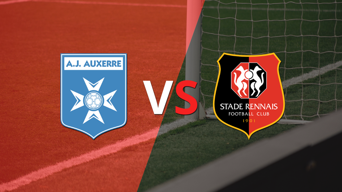 Auxerre and Stade Rennes face each other for date 27