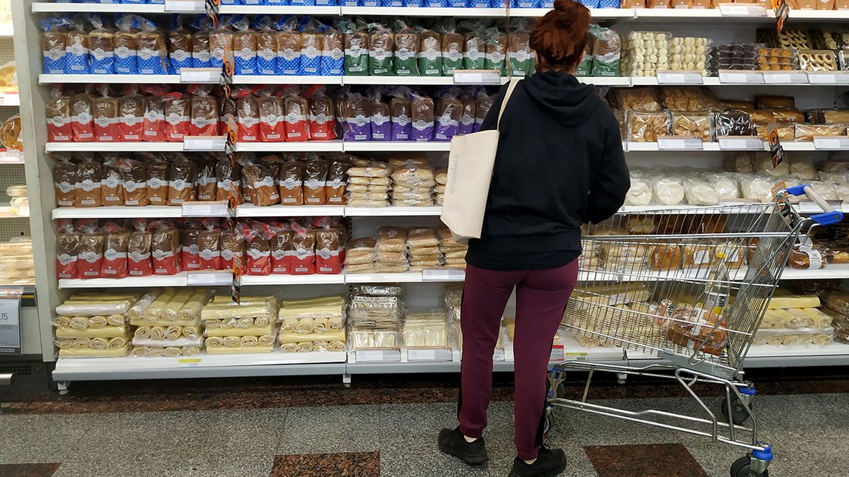 Supermarket sales grew for the fifth month in a row