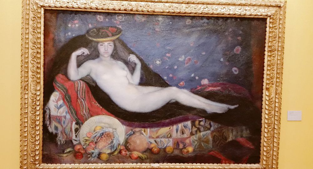 La chola desnuda. La obra de Alfredo Guido (1924) se encuentra en el corazón de la muestra rosarina.