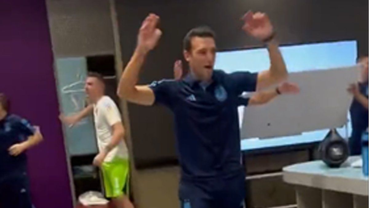 Mundial Qatar 2022: el emocionante festejo de la Selección Argentina en el vestuario