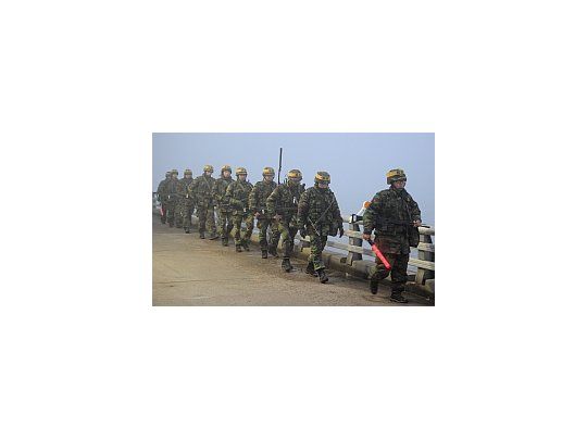 Pyongyang reforzó la presencia militar en la frontera con Corea del Sur