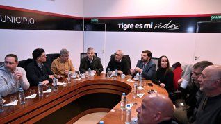 Julio Zamora llevó adelanté un encuentro con el foco puesto en la seguridad.