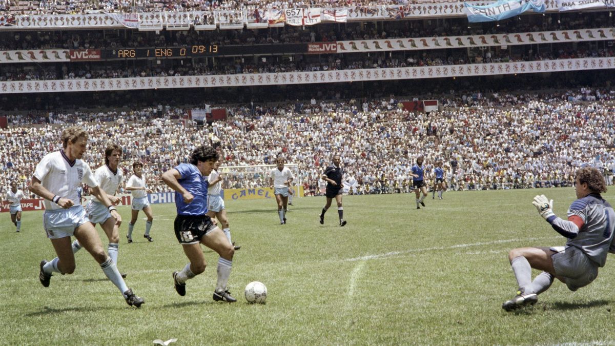 El mejor Diego Maradona: el Mundial 86 y el gol a los ingleses, la obra