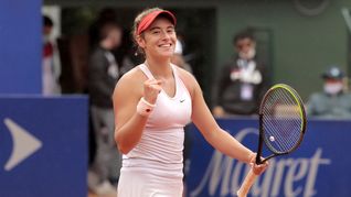 Solana Sierra debutó a nivel WTA con una victoria. Fue figura excluyente del Argentina Open.