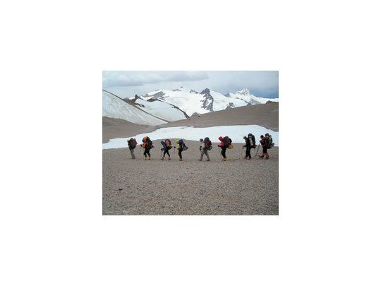 El Aconcagua convoca a miles de montañistas de todo el mundo.