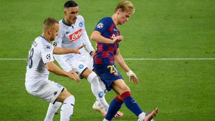 Barcelona y Napoli se enfrentarán en los 16avos de final de la Liga de Europa