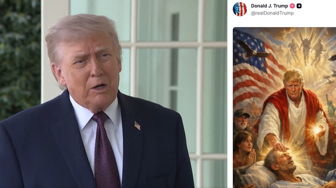 El presidente de EEUU volvió a cruzarse con el Papa León XIV por un polémico posteo en su red social, Truth Social.