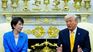 Donald Trump junto a la primera ministra de Japón, Sanae Takaichi.