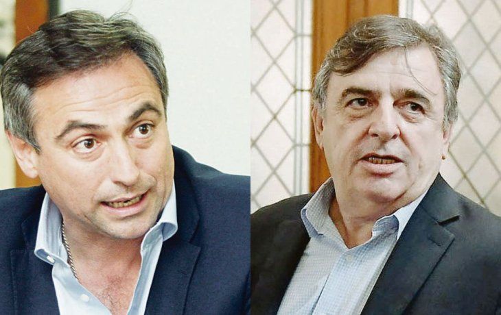 Ramón Mestre y Mario Negri